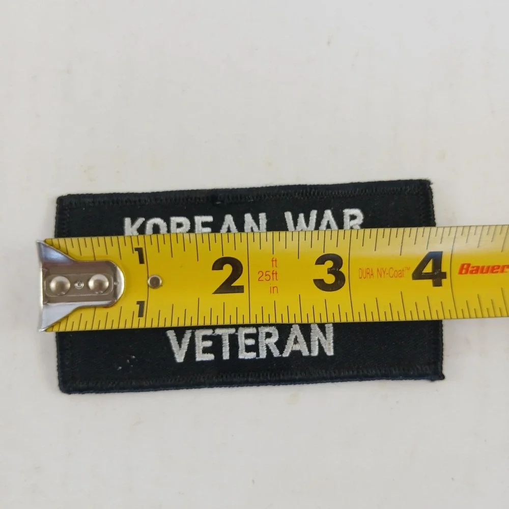US Army Retired Patch Korean War Veteran Embroidered USA Military Hat Cap Jacket